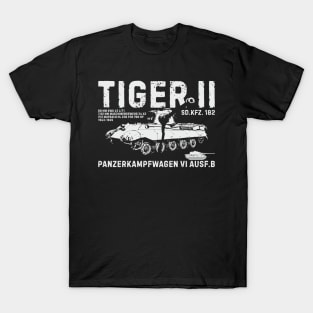 German Tiger II heavy tank T-Shirt